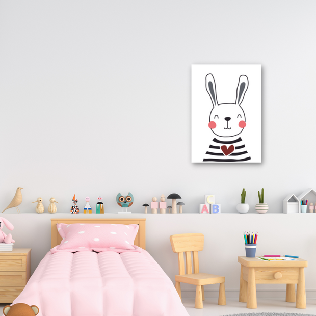 Happy Bunny Satin Posters