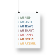 I Am Kind Satin Posters