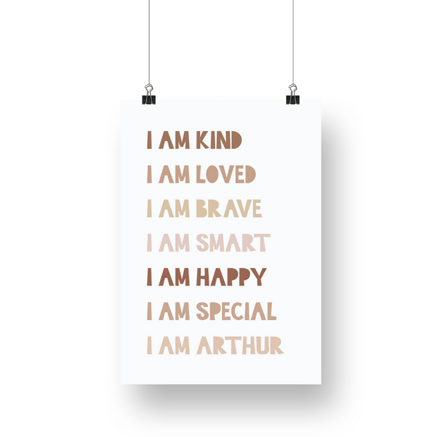 I Am Kind Satin Posters