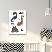 Dino Satin Posters