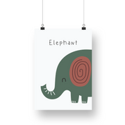 Elephant Satin Posters