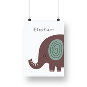 Elephant Satin Posters