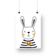 Happy Bunny Satin Posters