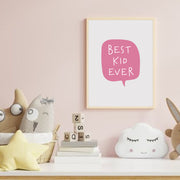 Best Kid Ever Satin Posters