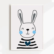 Happy Bunny Satin Posters