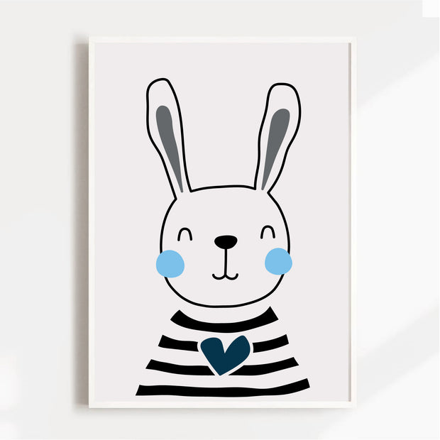 Happy Bunny Satin Posters