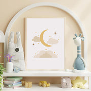 Starry Night Satin Posters