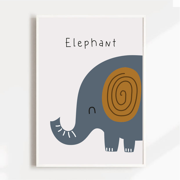 Elephant Satin Posters