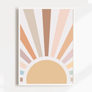 Sun Ray Satin Posters