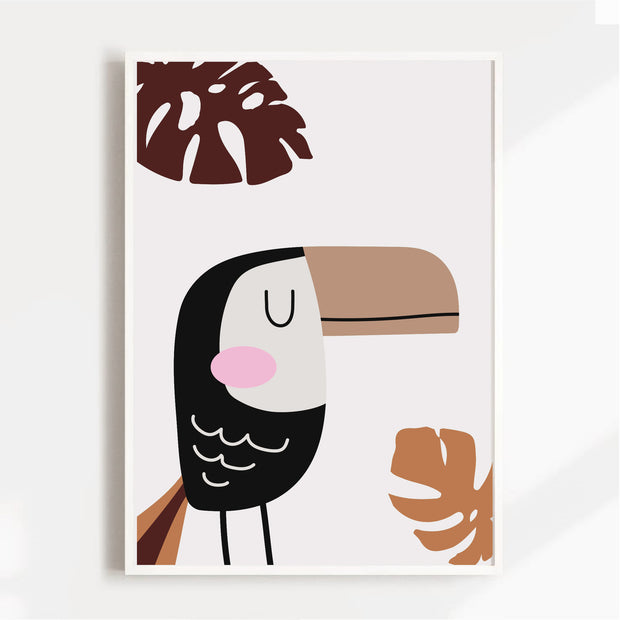 Toucan Satin Posters