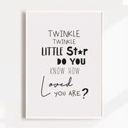 Twinkle Twinkle Satin Posters