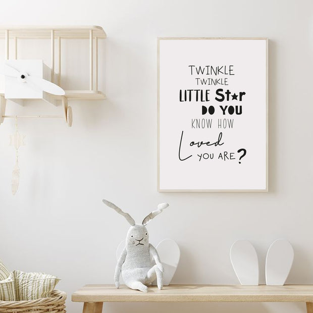 Twinkle Twinkle Satin Posters